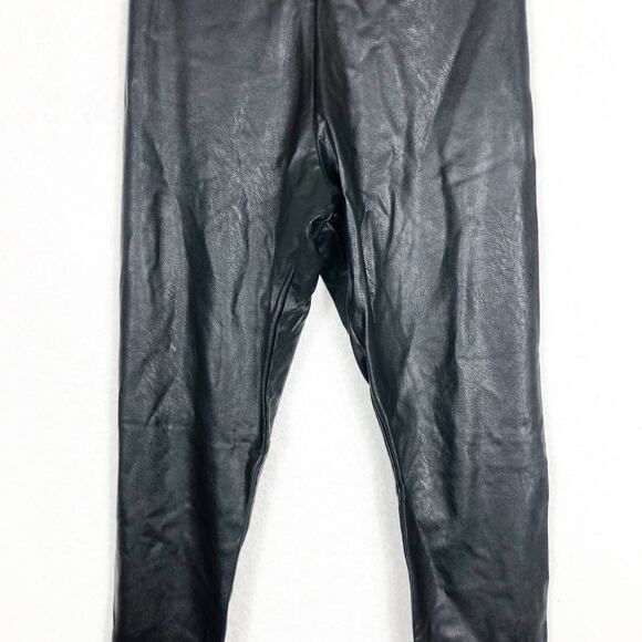 Commando Black Perfect Control Faux Leather High Rise Legging Medium - Picture 8 of 13